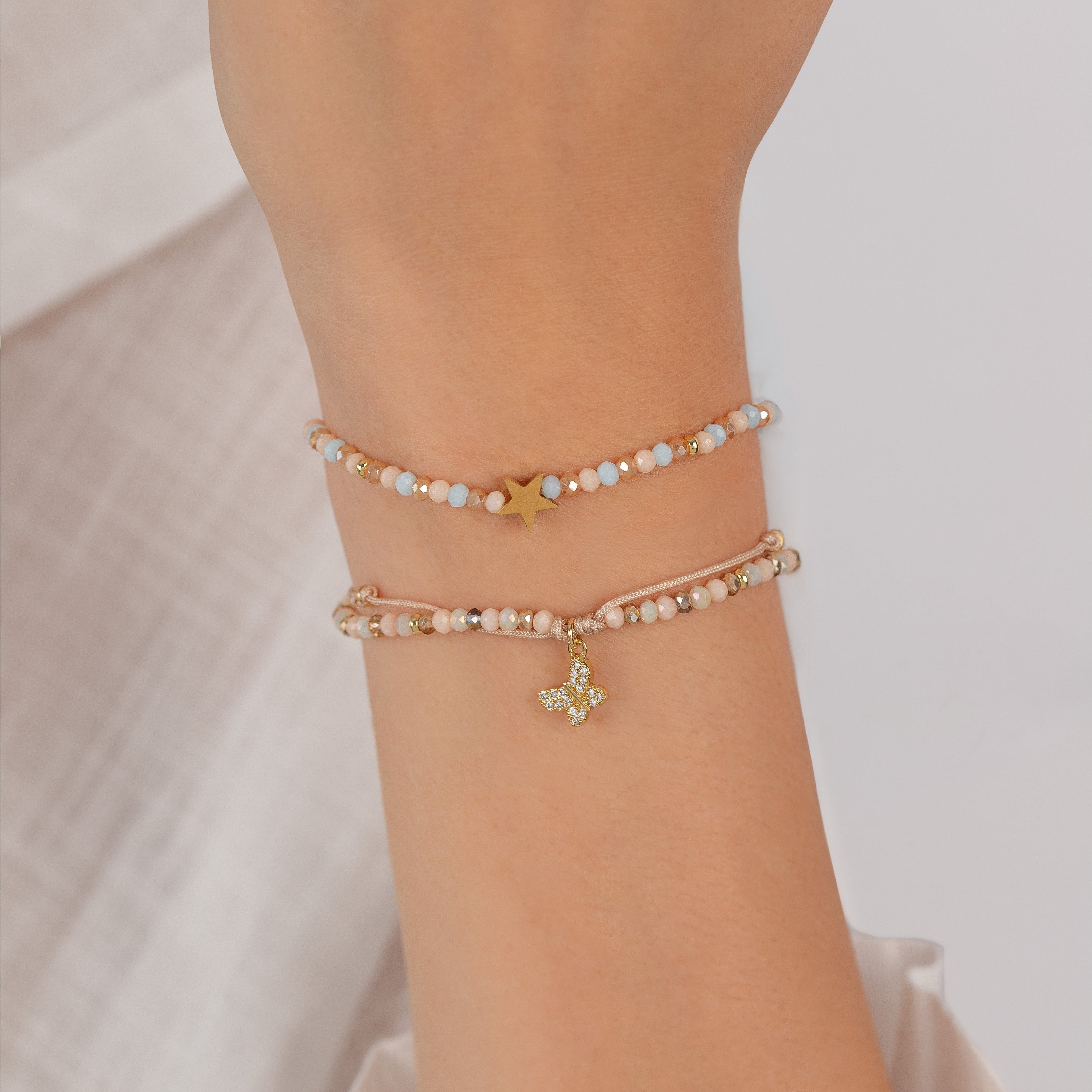 Pulsera Micaela - Mariposa Strass