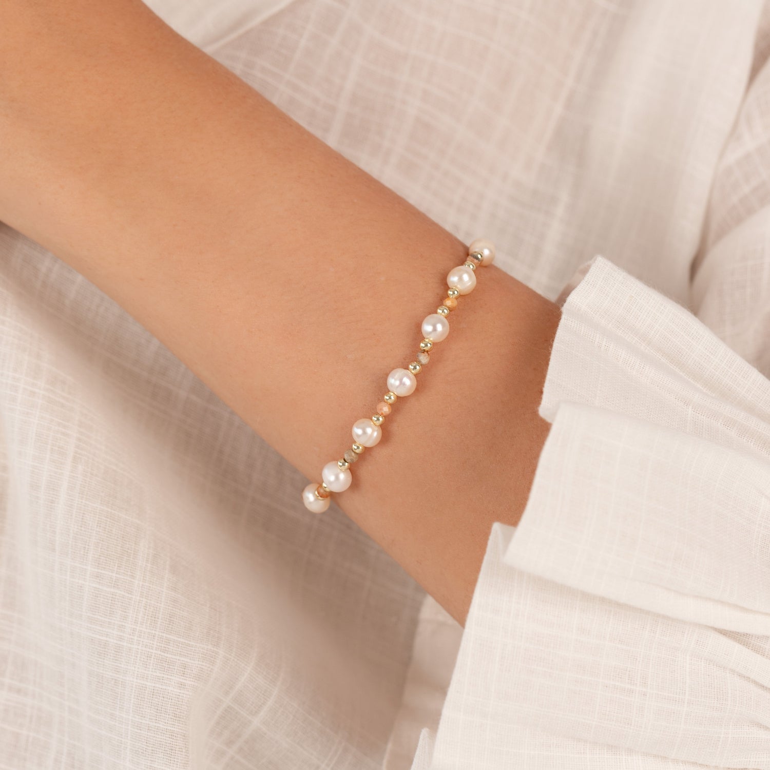 Pulsera Perla Aurora