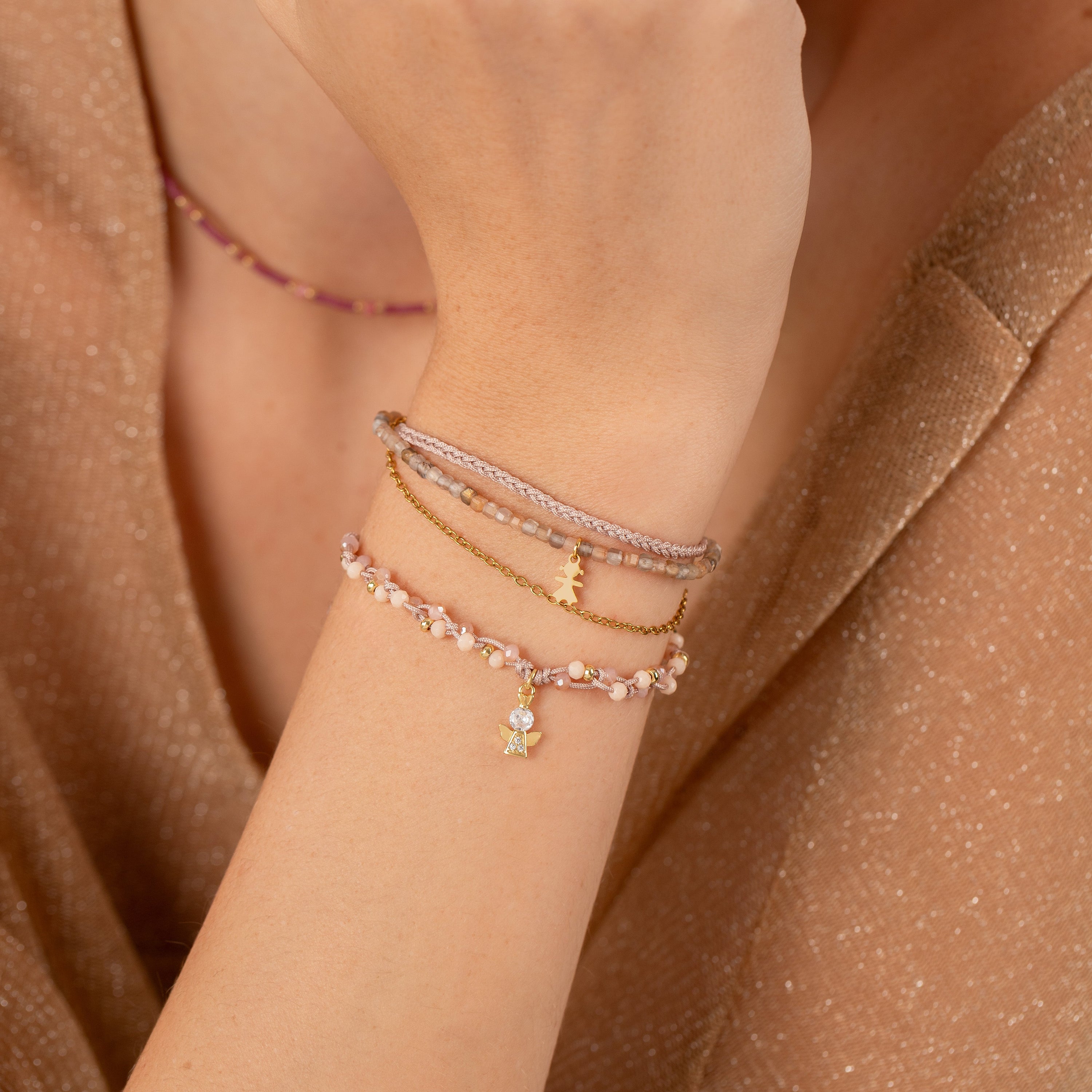 Pulsera Julieta triple Nature - Niña