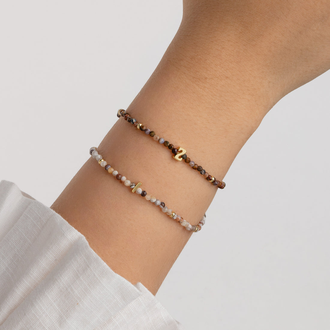 Pulsera Semilla De Luz - Inicial