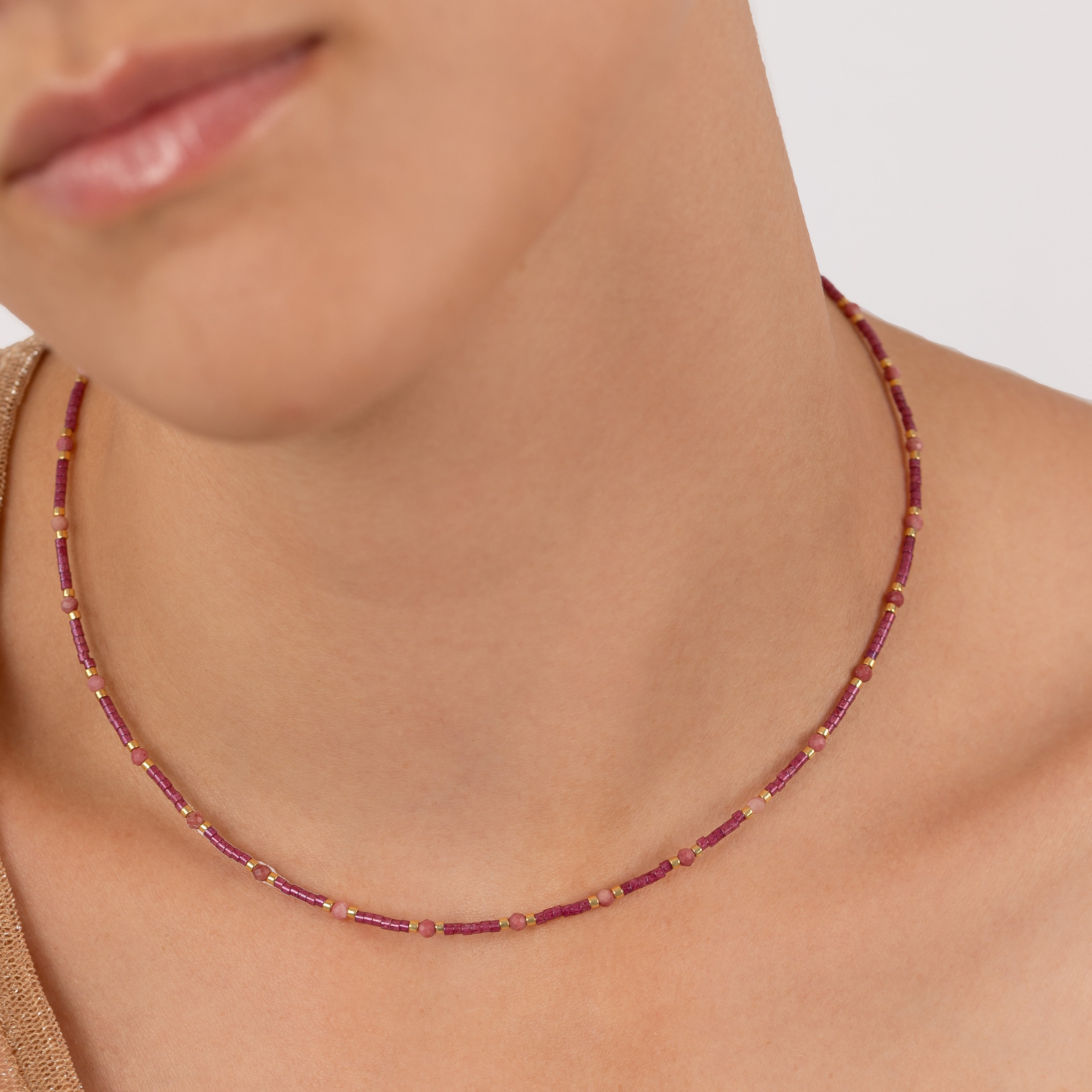 Collar Monica - Violeta