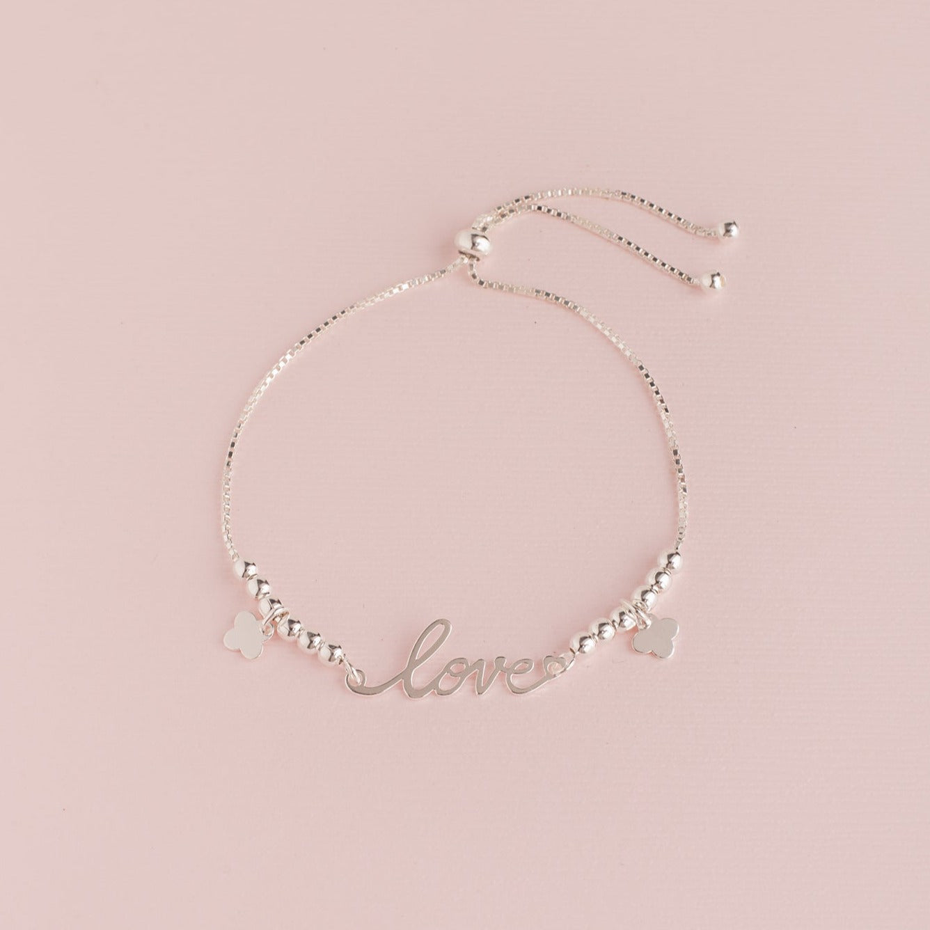 Pulsera Sole Esfera Plata Love