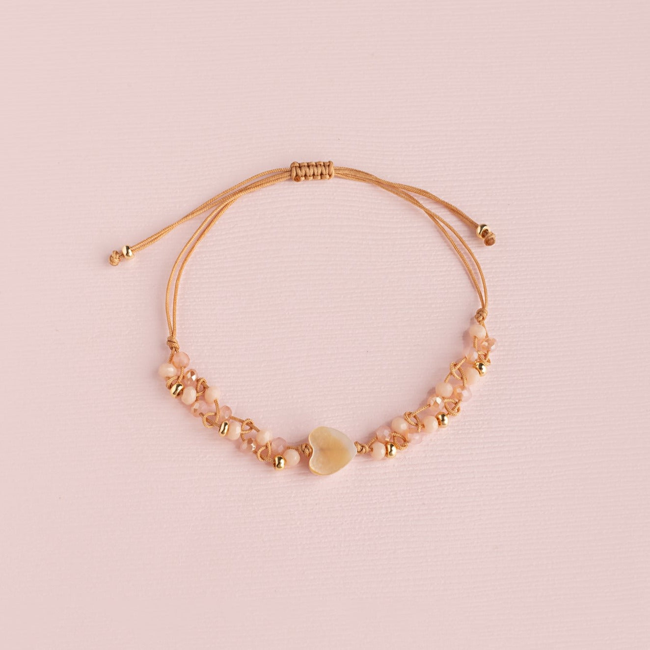 Pulsera Zoe Corazón de Nácar