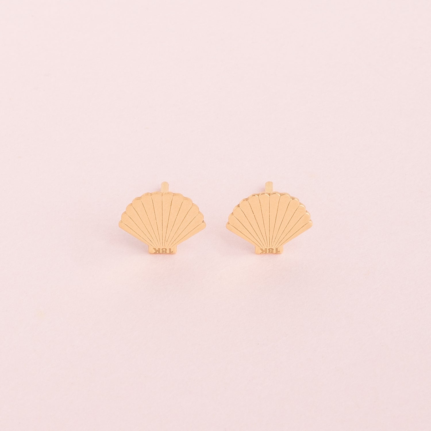 Aretes Abanico Oro18k