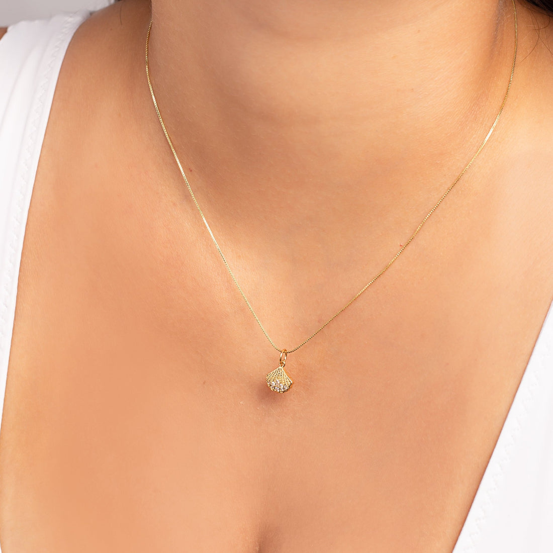 Collar Ostra Strass