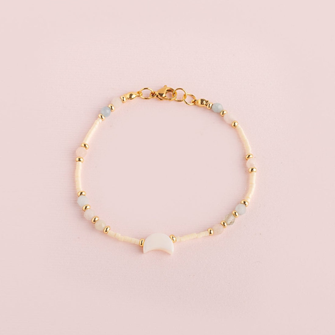 Pulsera Luna Nácar