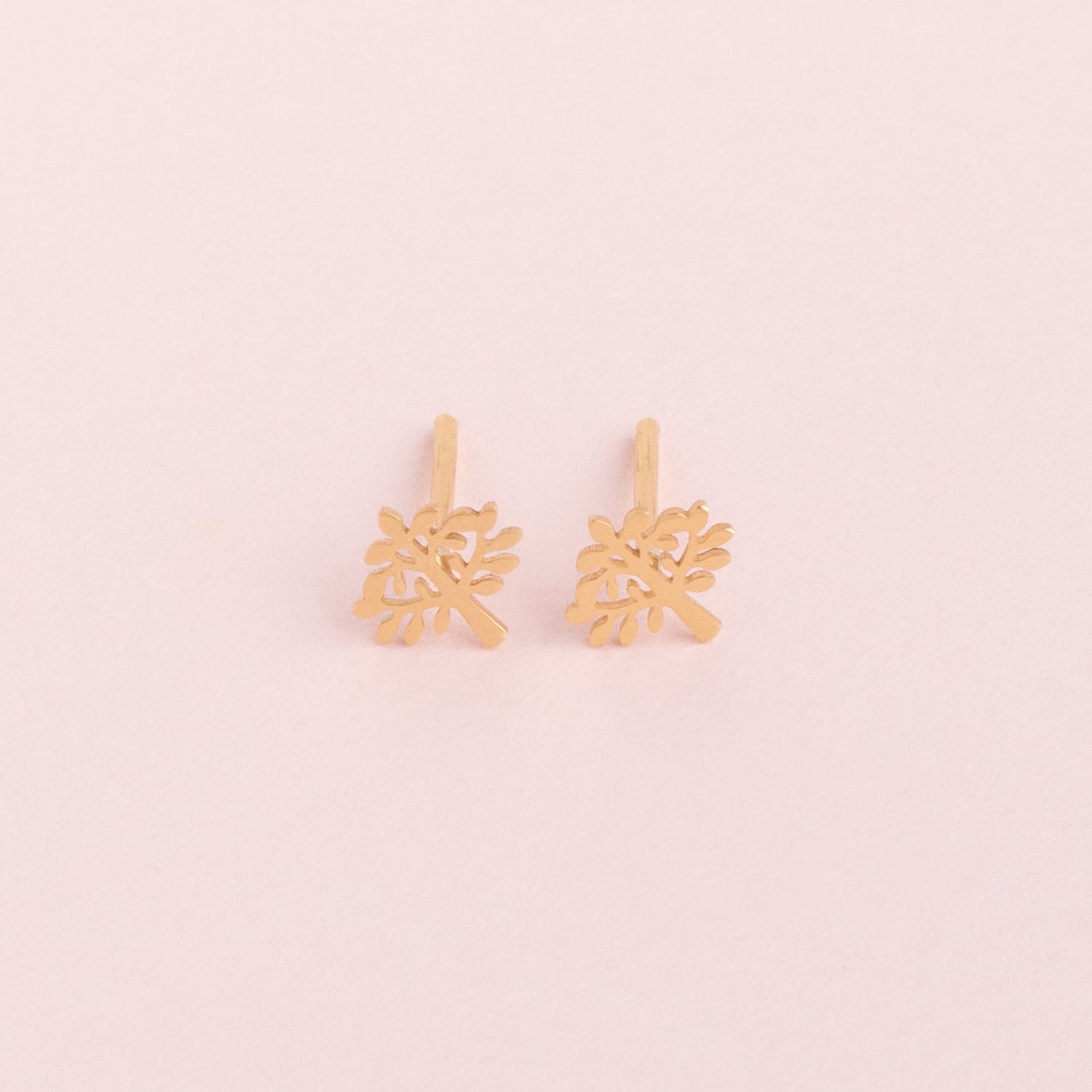 Aretes Arbol De La Vida Oro18k