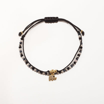 Pulsera Isabella Elefante Mini Strass C135
