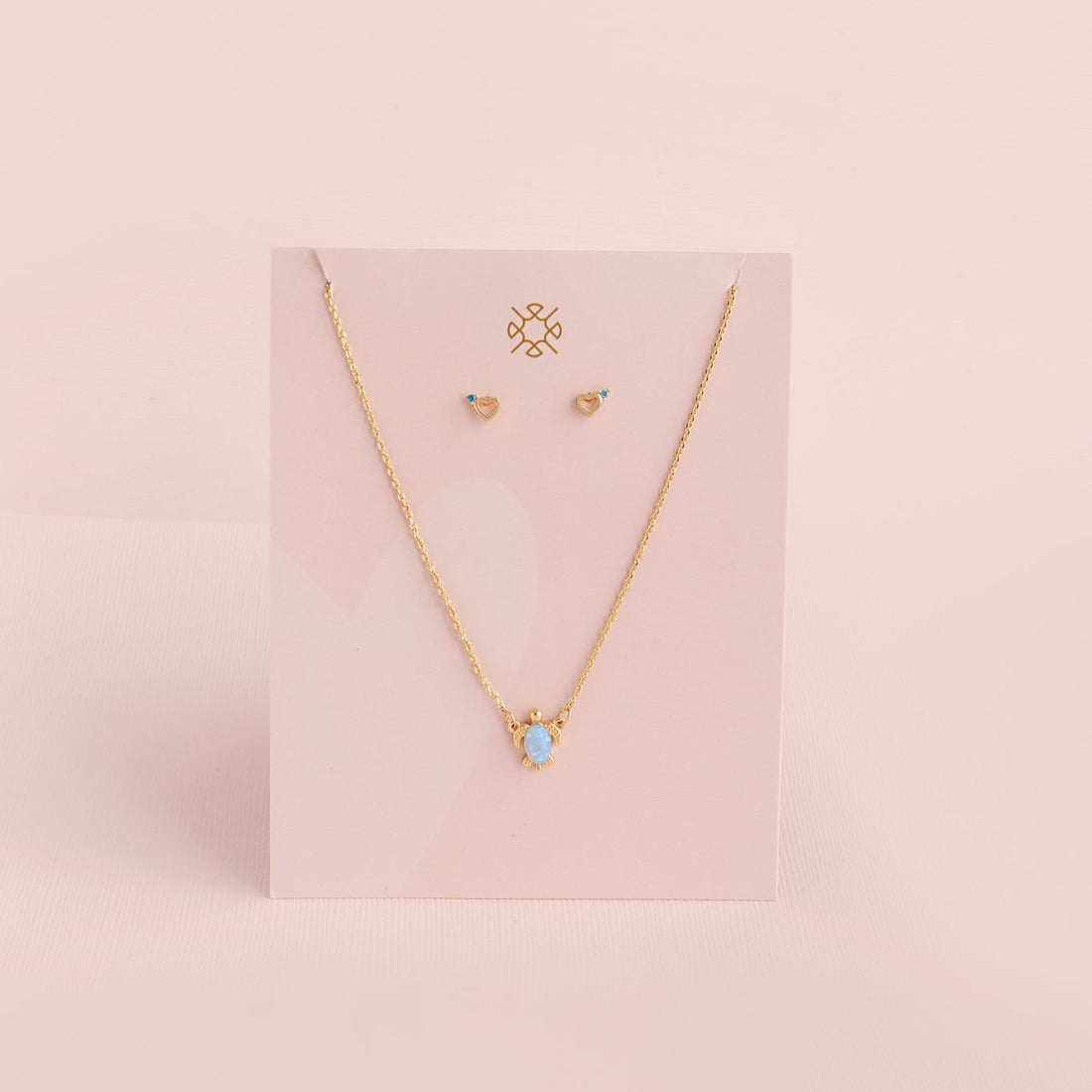 Packs Collar Tortuga + Aretes Darice