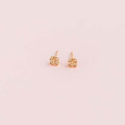 Aretes Mariposa Mini Punto Luz