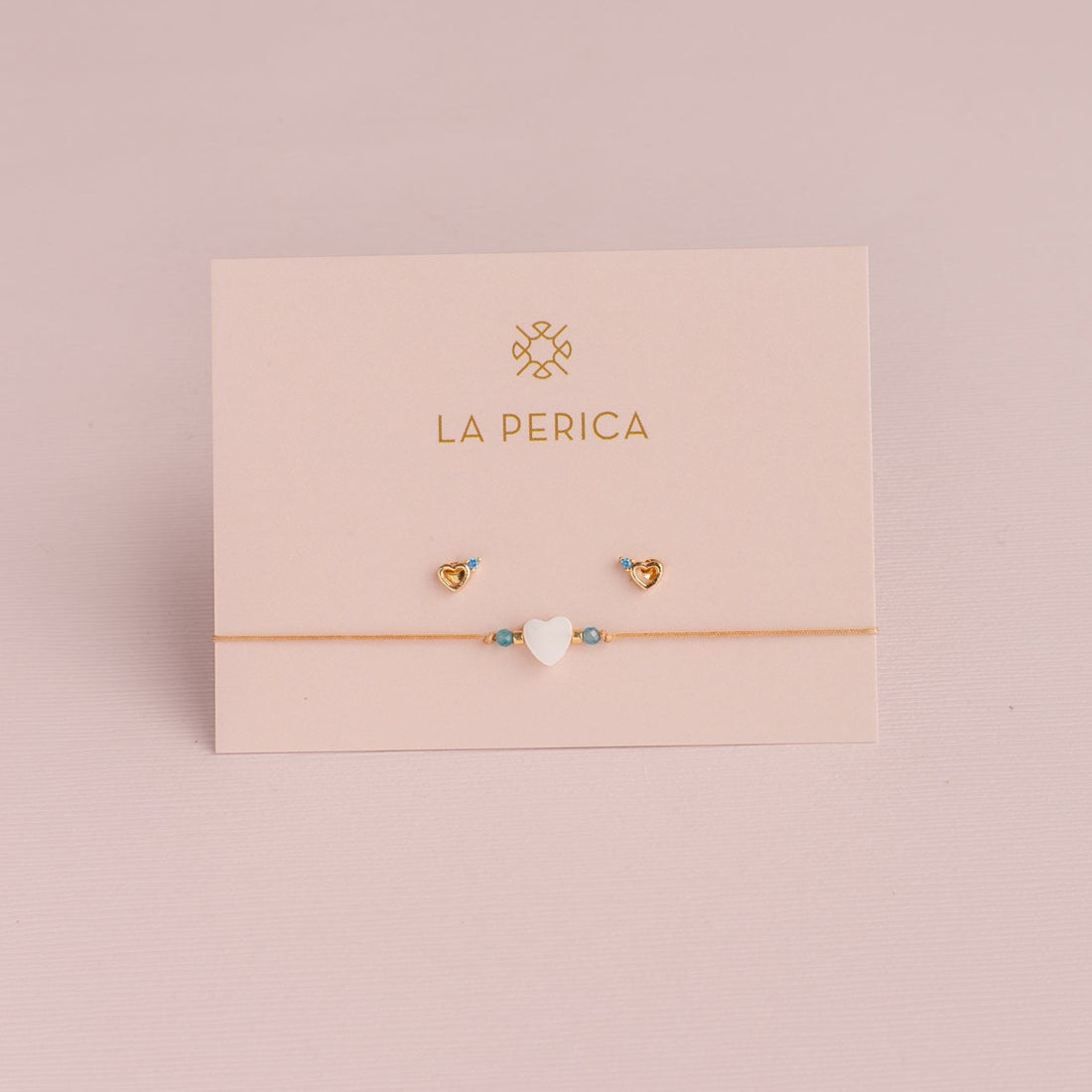 Pack Darice - Pulsera y Aretes de corazón