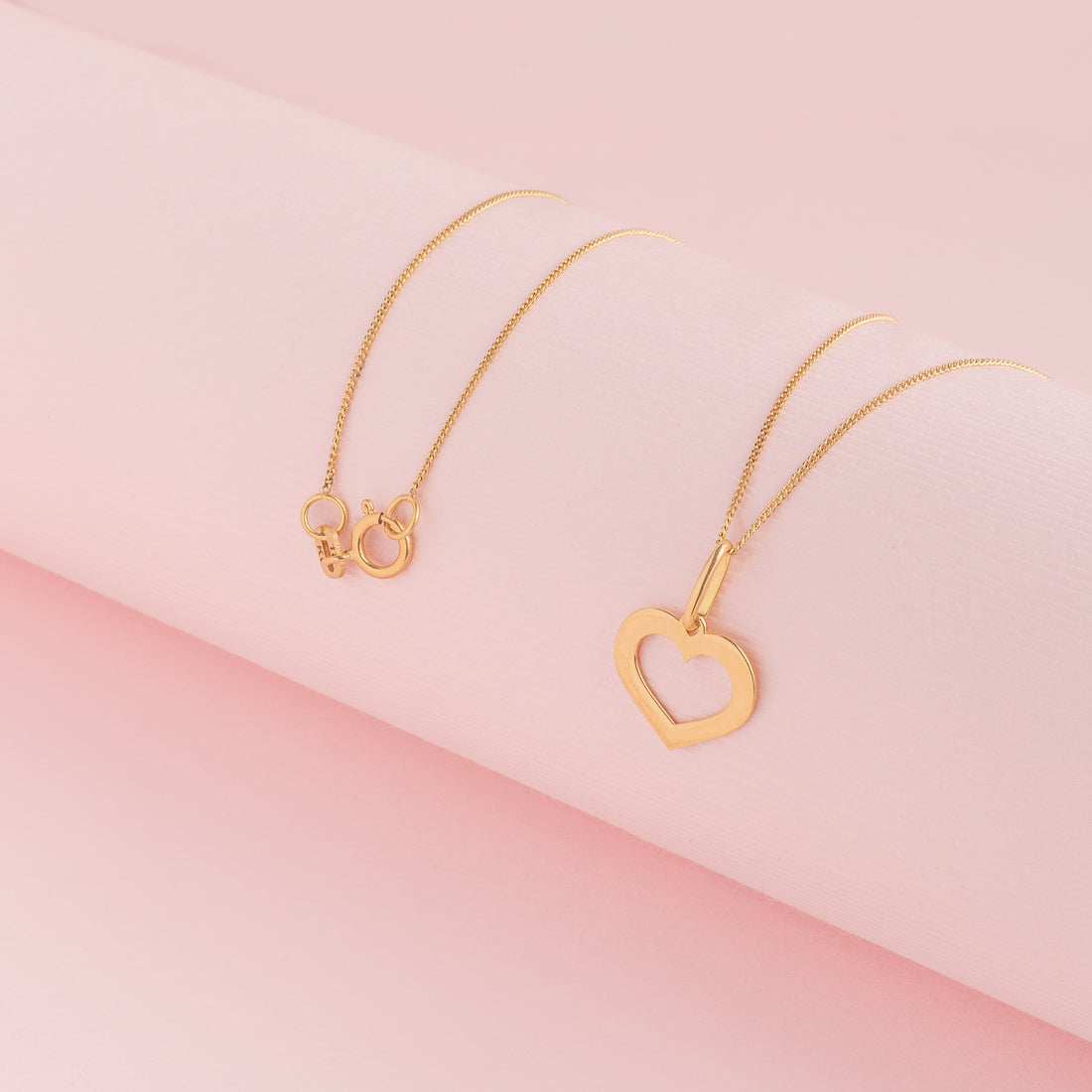 Dije Corazón Oro 18k (precio no incluye cadena)