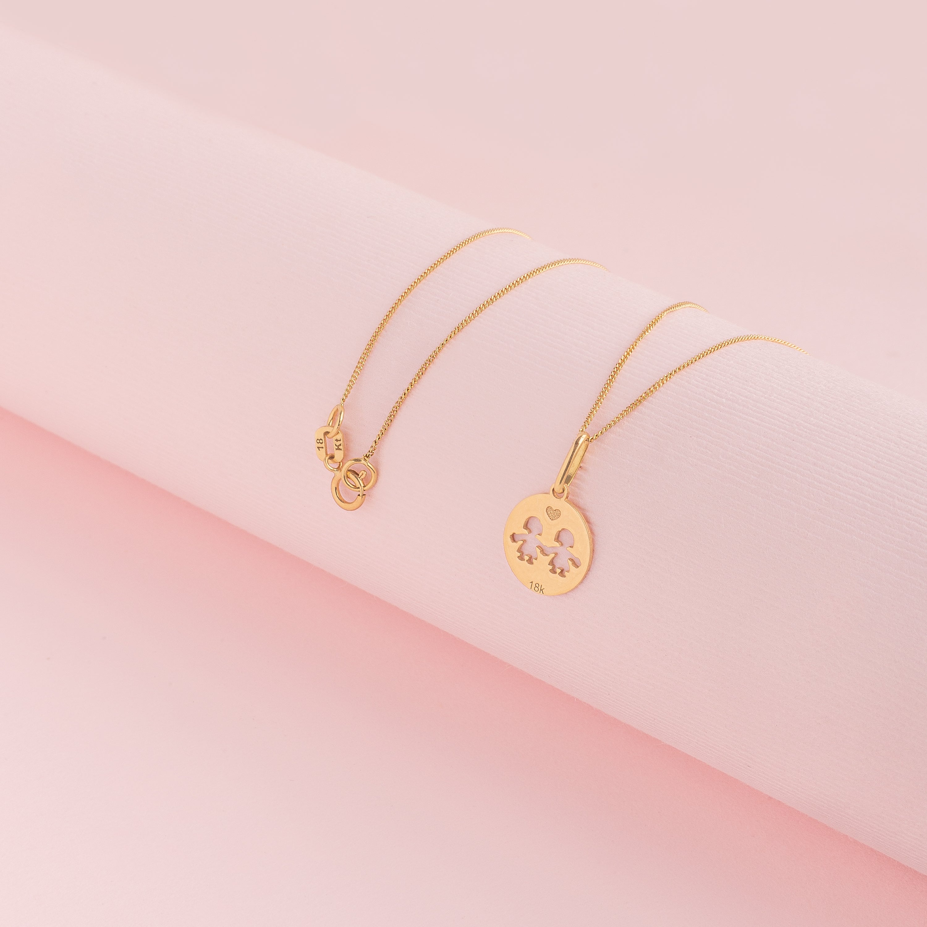 Collar De Niñas Oro 18k