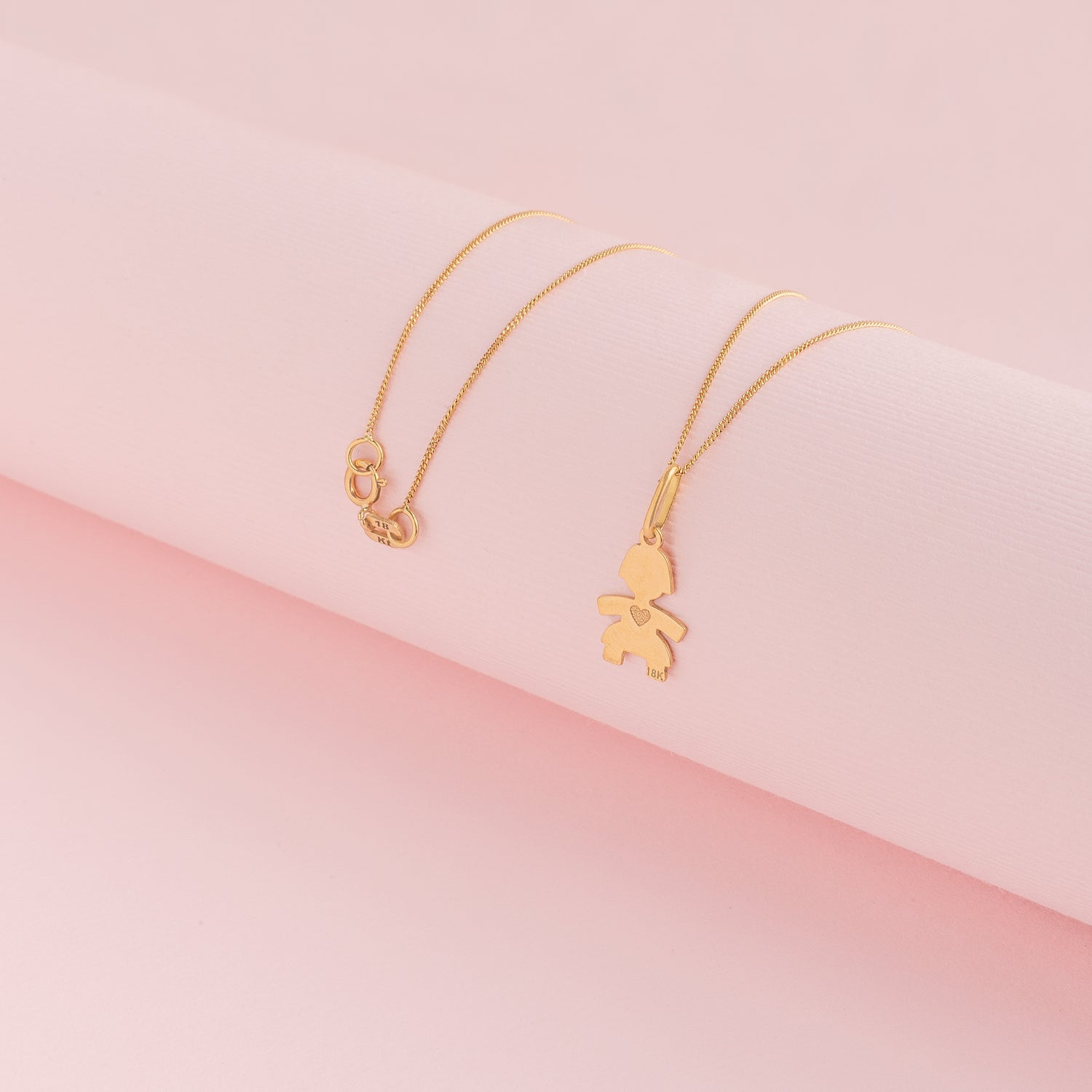 Collar De Niña Oro 18k