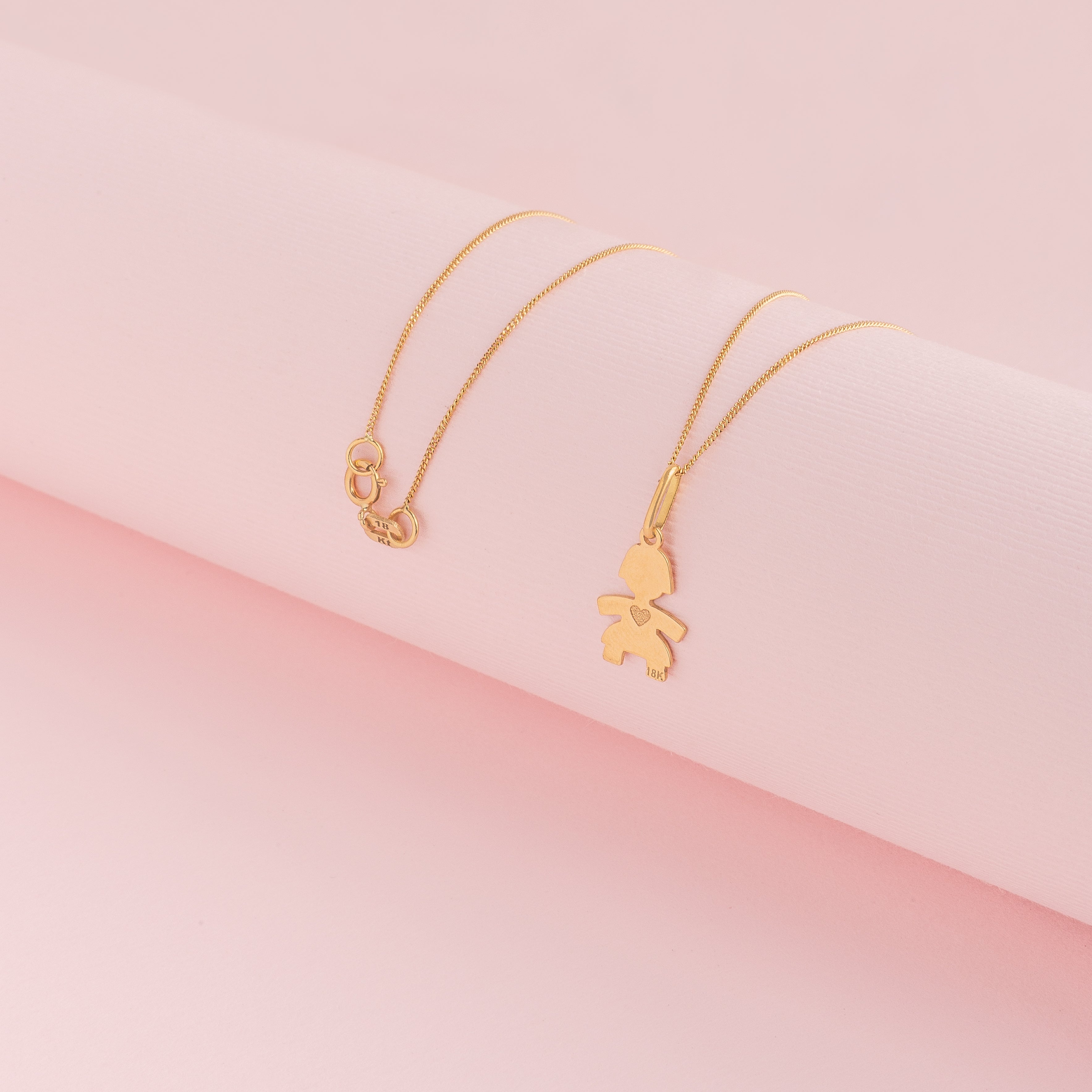 Collar De Niña Oro 18k