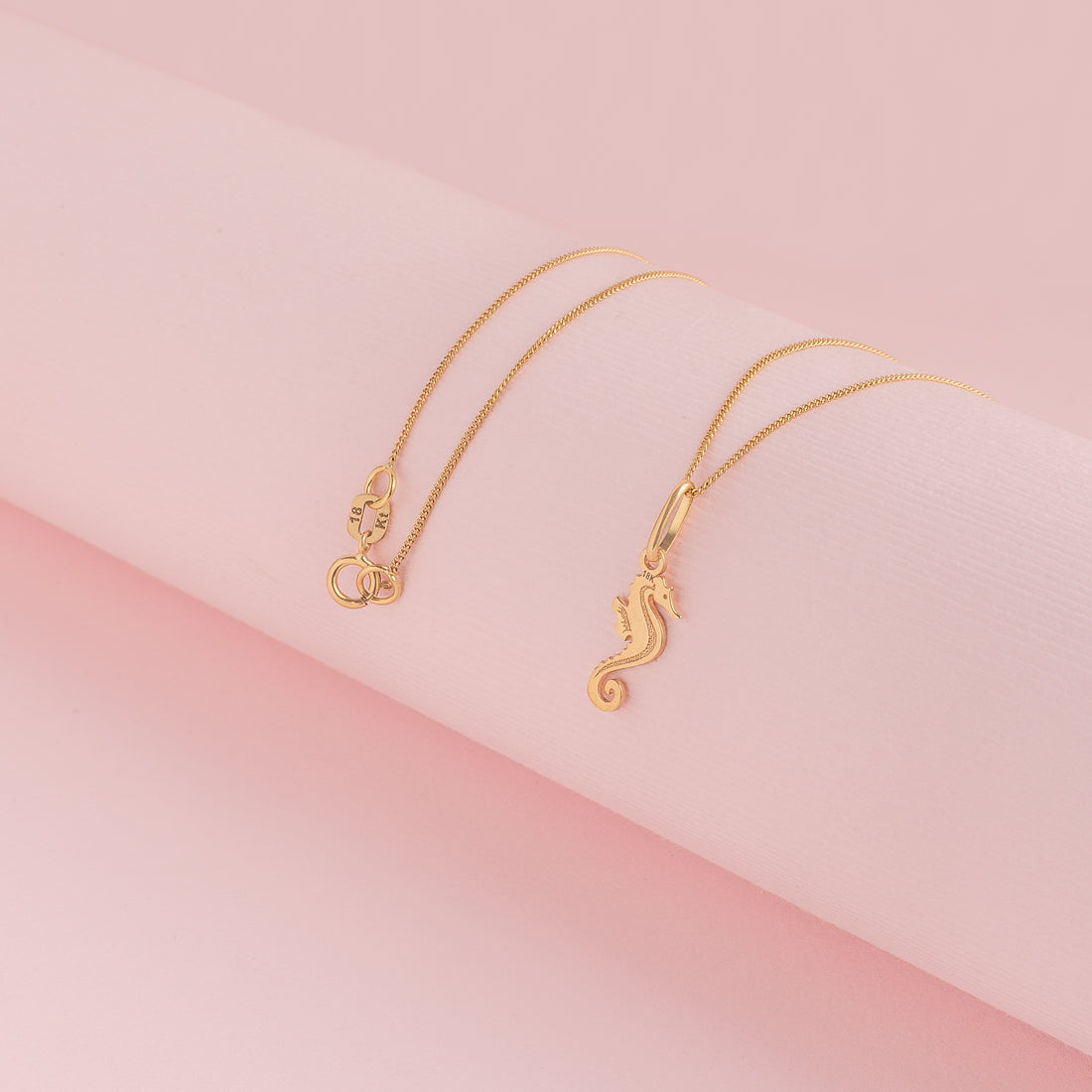 Dije Caballito De Mar Oro 18k (precio no incluye cadena)