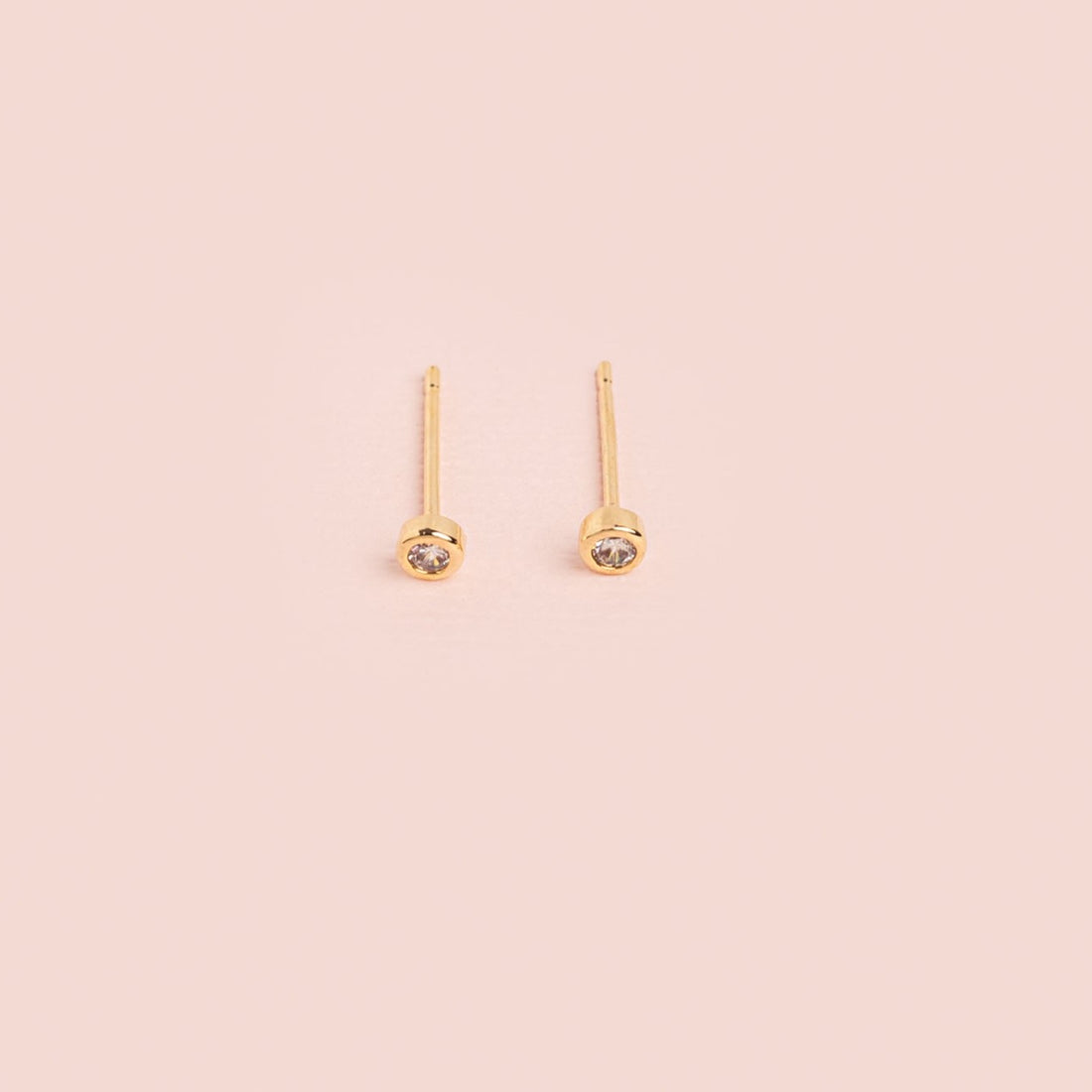 Aretes Círculo Punto Luz