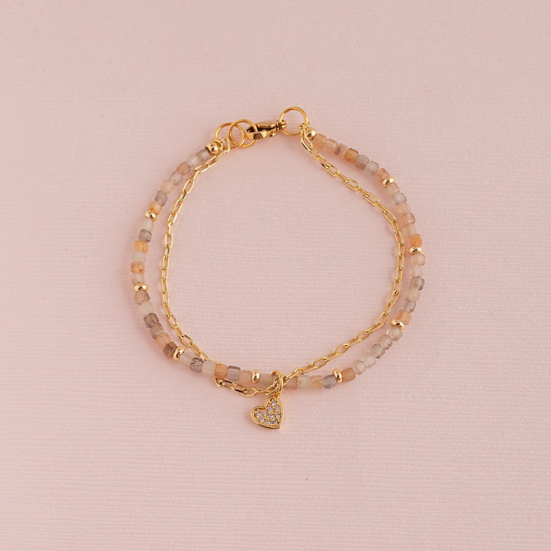 Pulsera Rafaella Nature - Corazón Colgante