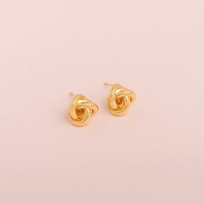 Aretes Aros Entrelazados