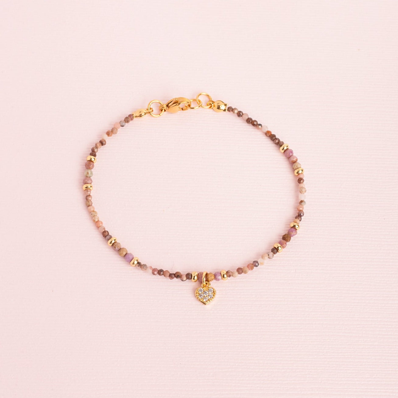 Pulsera Vera Broche Corazón Mini