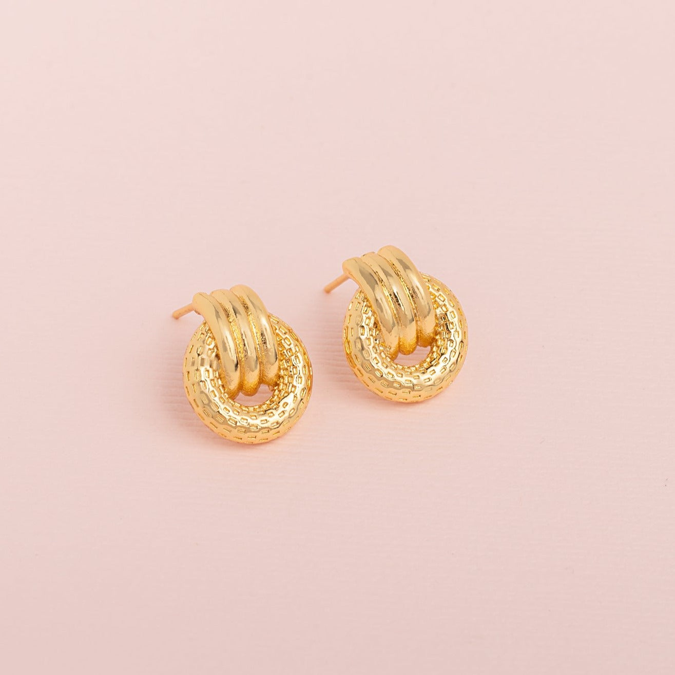 Aretes Donas Golden