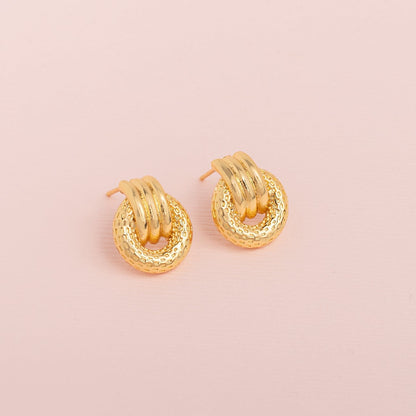 Aretes Donas Golden