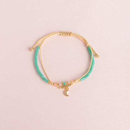 Pulsera Isabella Cubos Luna Strass