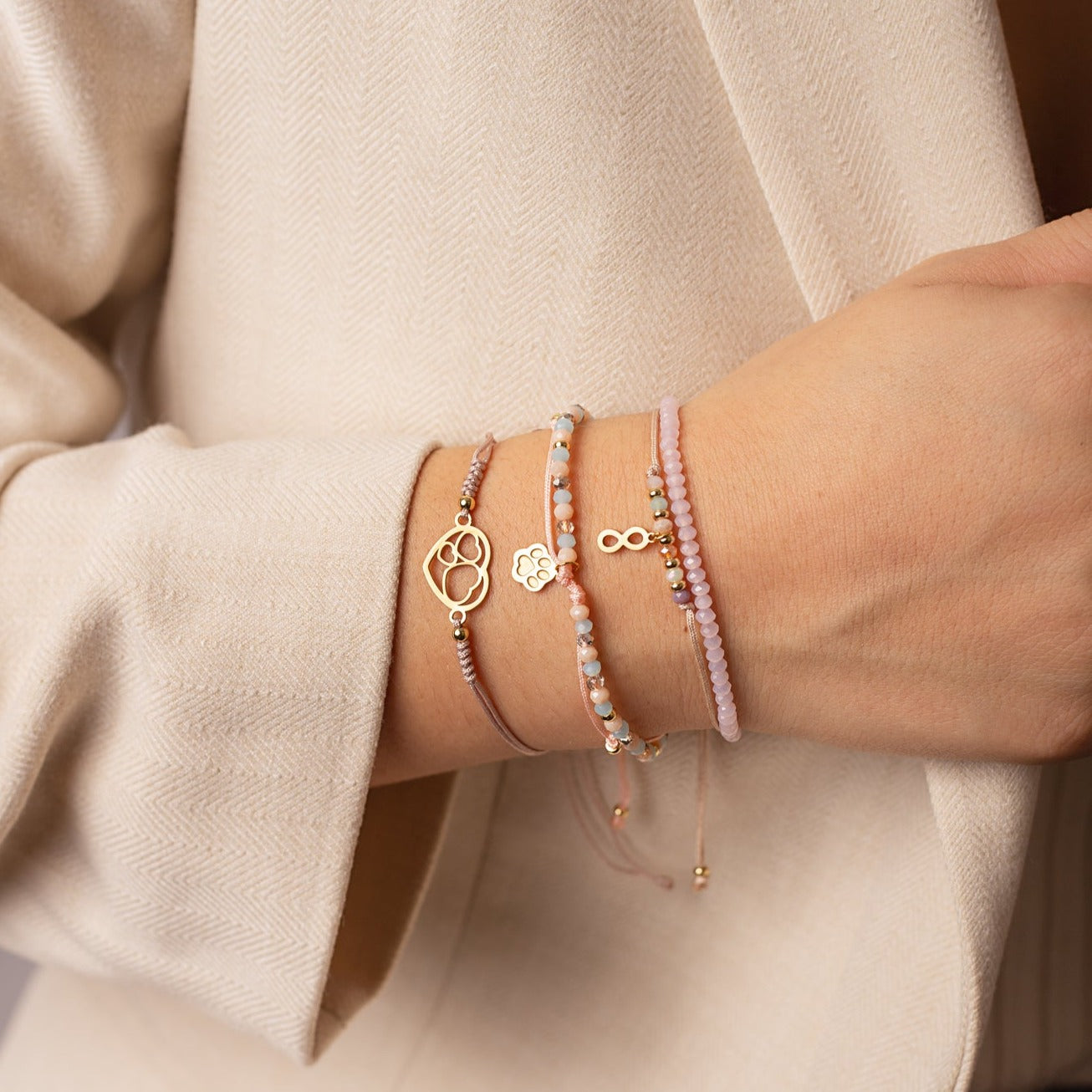 Pulsera Lia Snake Corazones