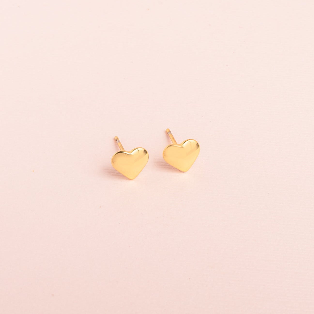 Aretes Corazón Liso