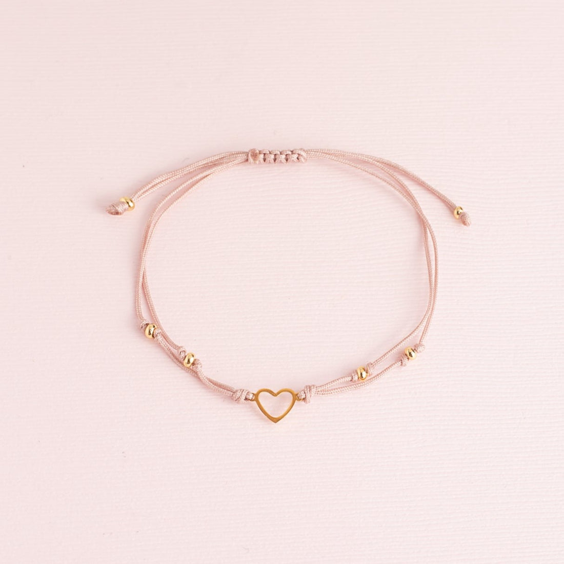 Pulsera Lia Doble Nudo Corazón