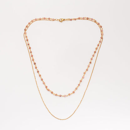Collar Valentina Palo Rosa