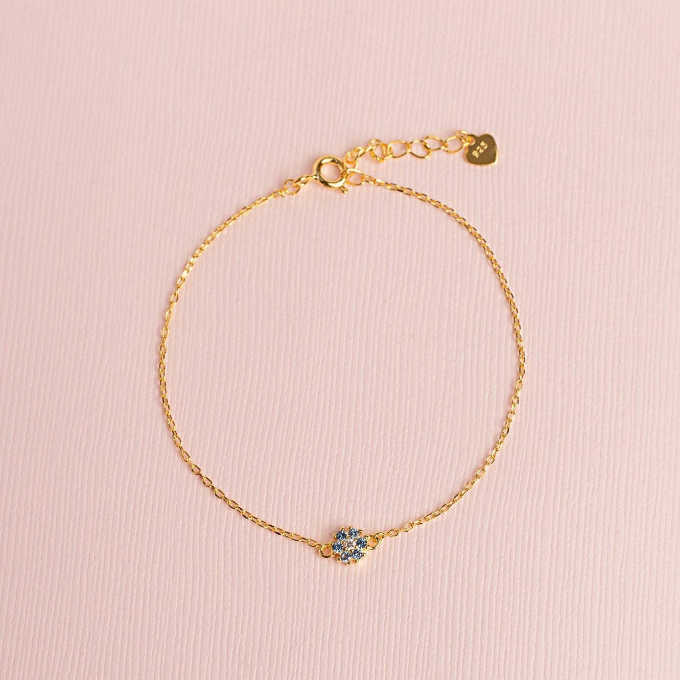 Pulsera Ojo Turco Strass Celeste