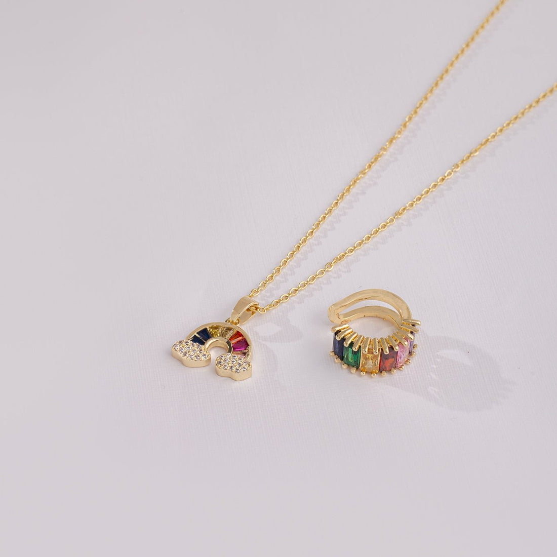 Packs Collar + Earcuff Multicolor