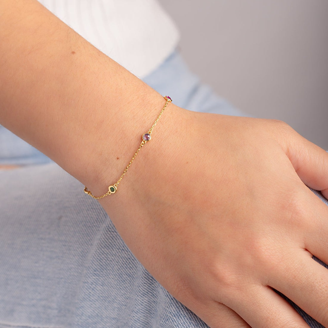 Pulsera Rainbow Puntos de Luz