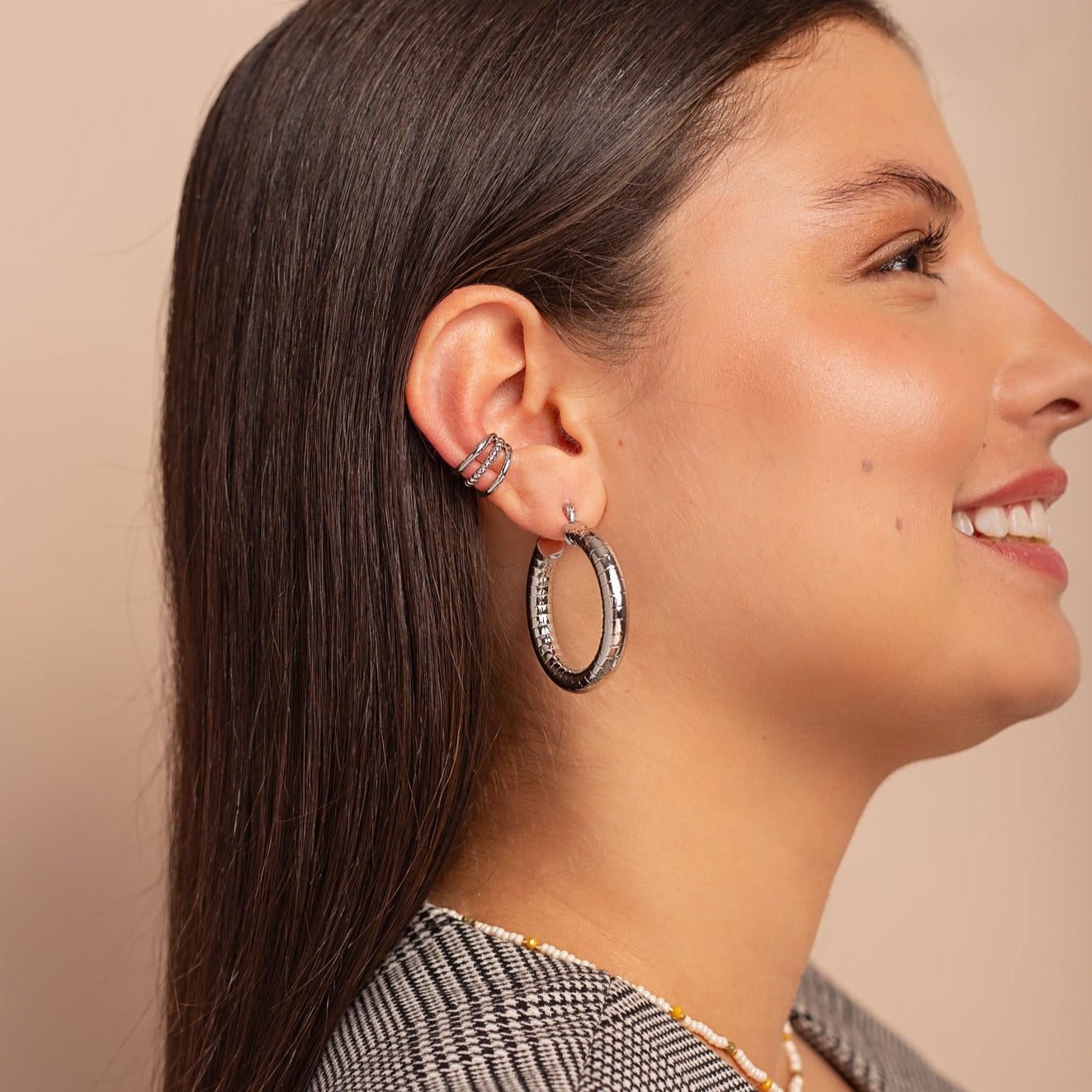 Earcuff Rita Plateado