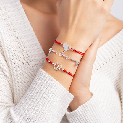 Pulsera Sole Esfera Plata Love