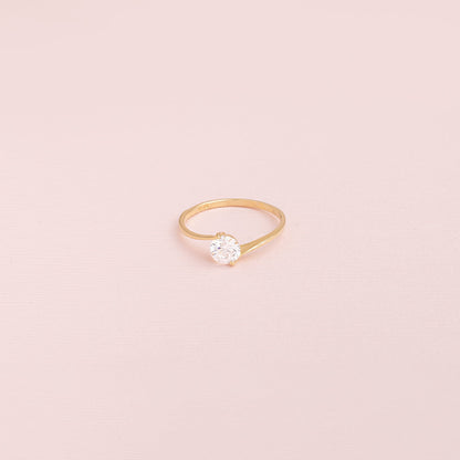 Anillo Brilliant Solitaire