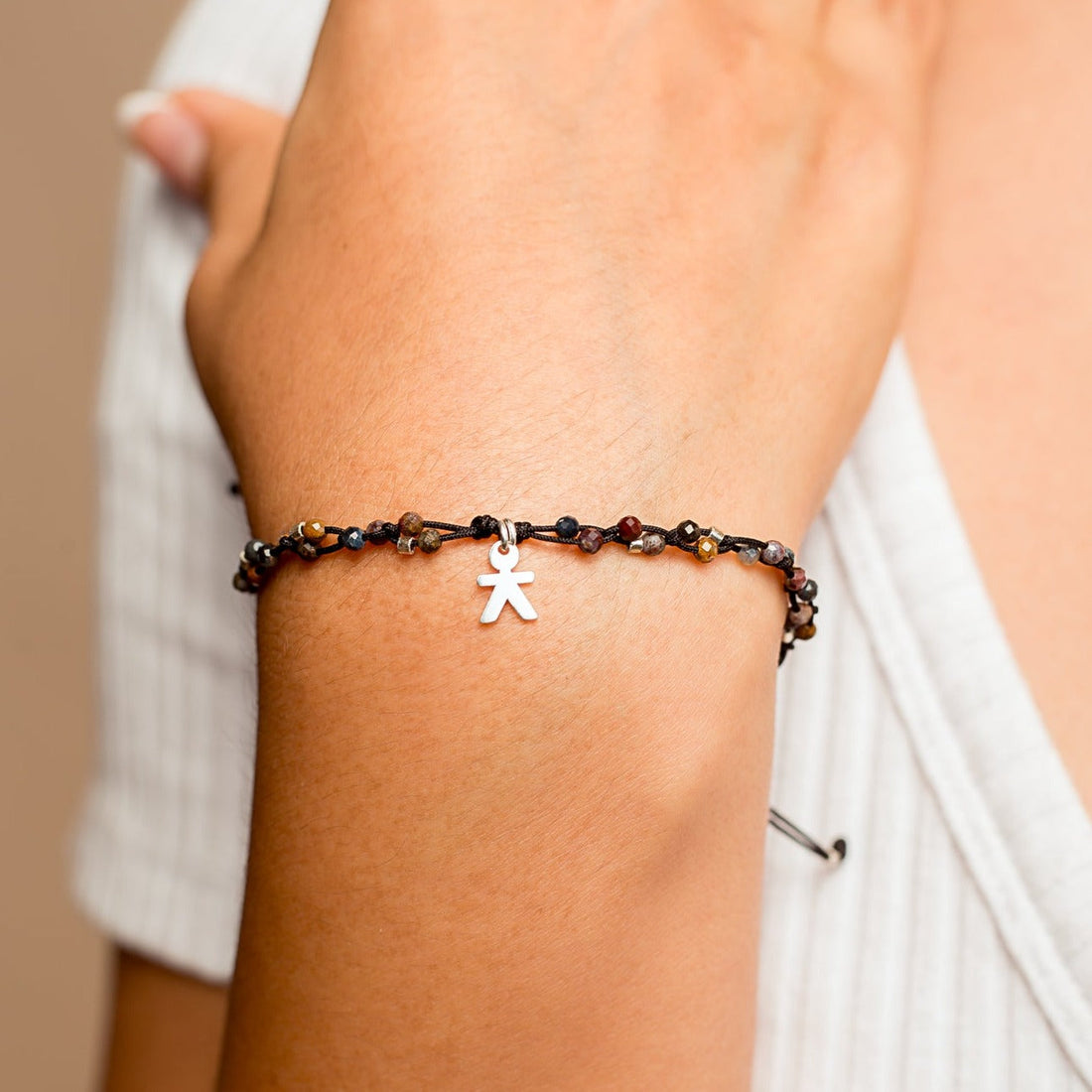 Pulsera Zoe Nature - Niño Plata