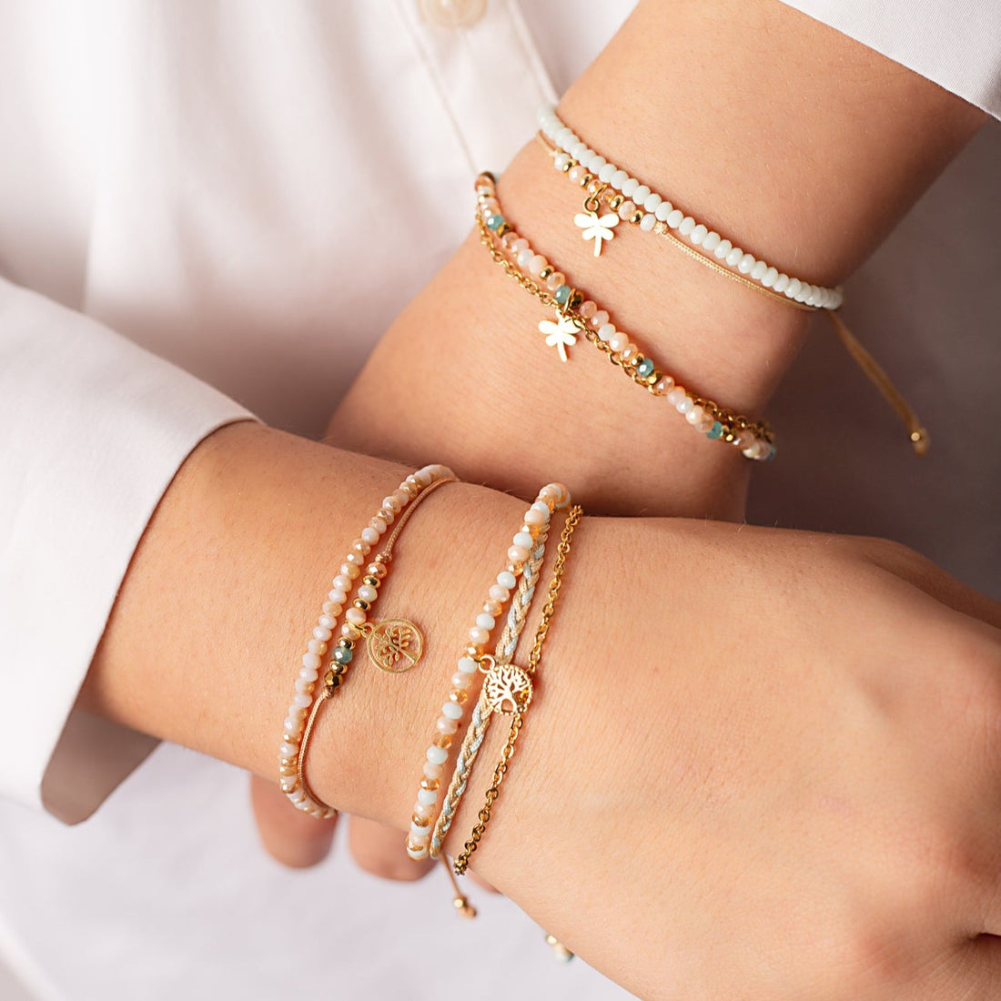 Pulsera Isabella Medalla Árbol de la Vida