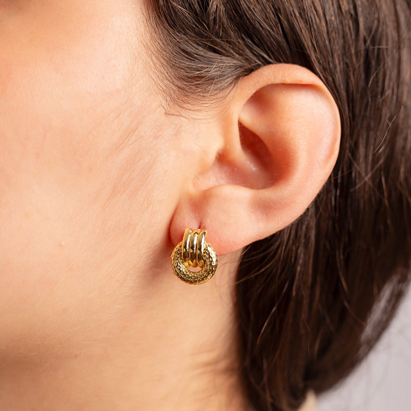 Aretes Donas Golden