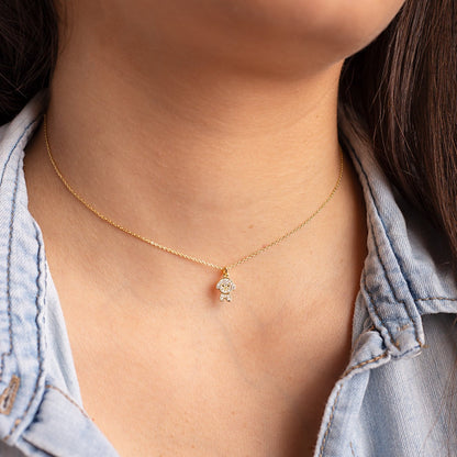 Collar Perrito Strass