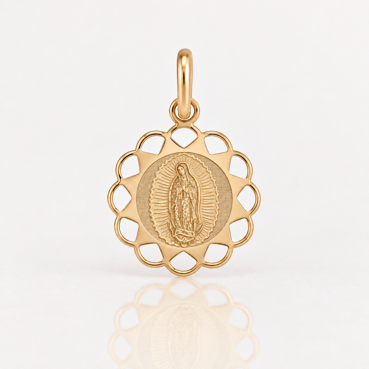 Dije Virgen De Guadalupe ORO 18K