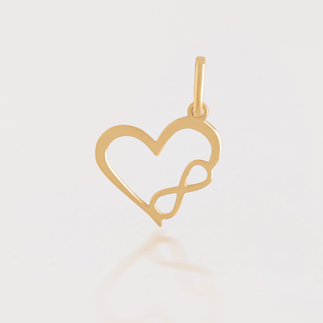 Dije Corazon Infinito ORO 18K