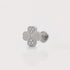 Piercing Fortuna plateada