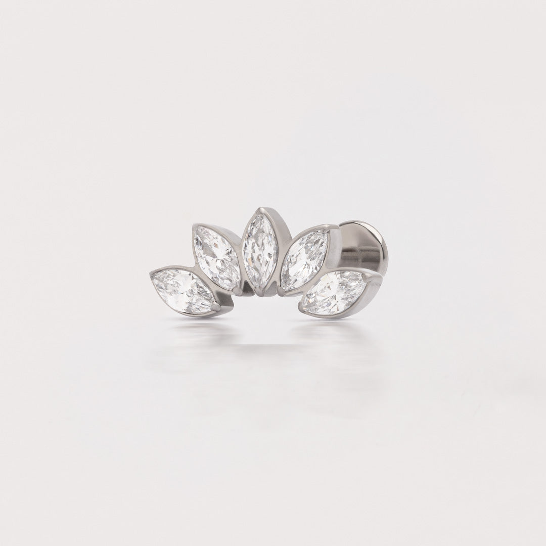 Piercing Aura plateada