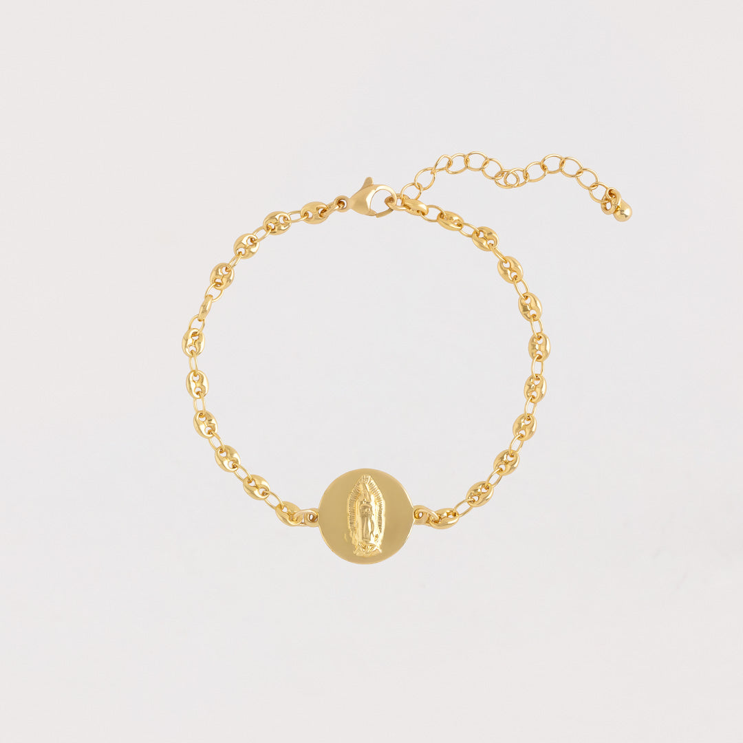 Pulsera Virgen lisa