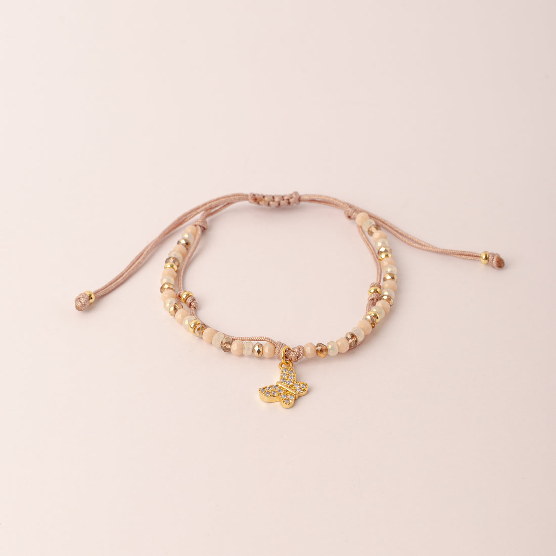 Pulsera Micaela Mariposa Strass