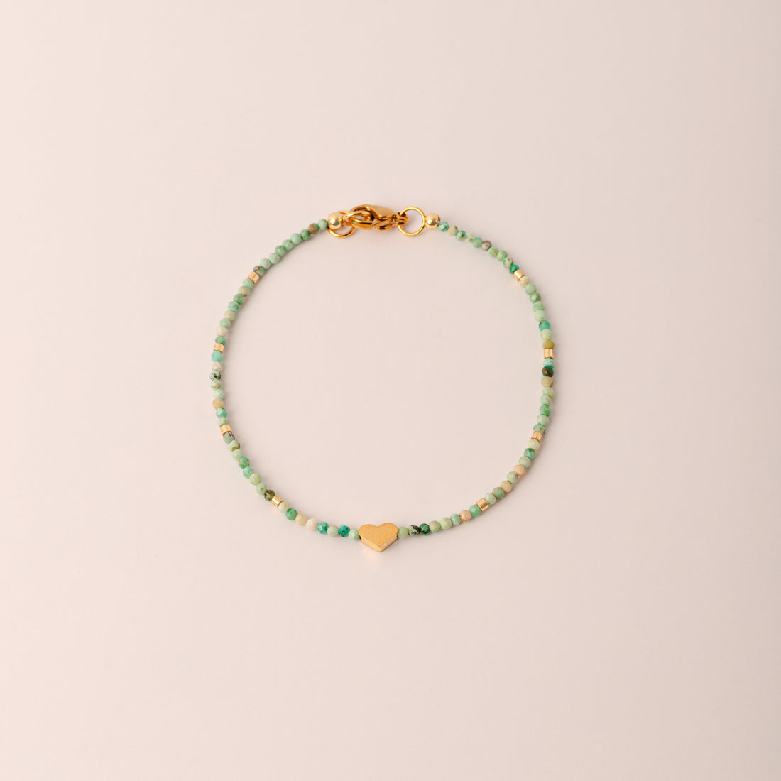 Pulsera Vera Nature - Corazón Pasante