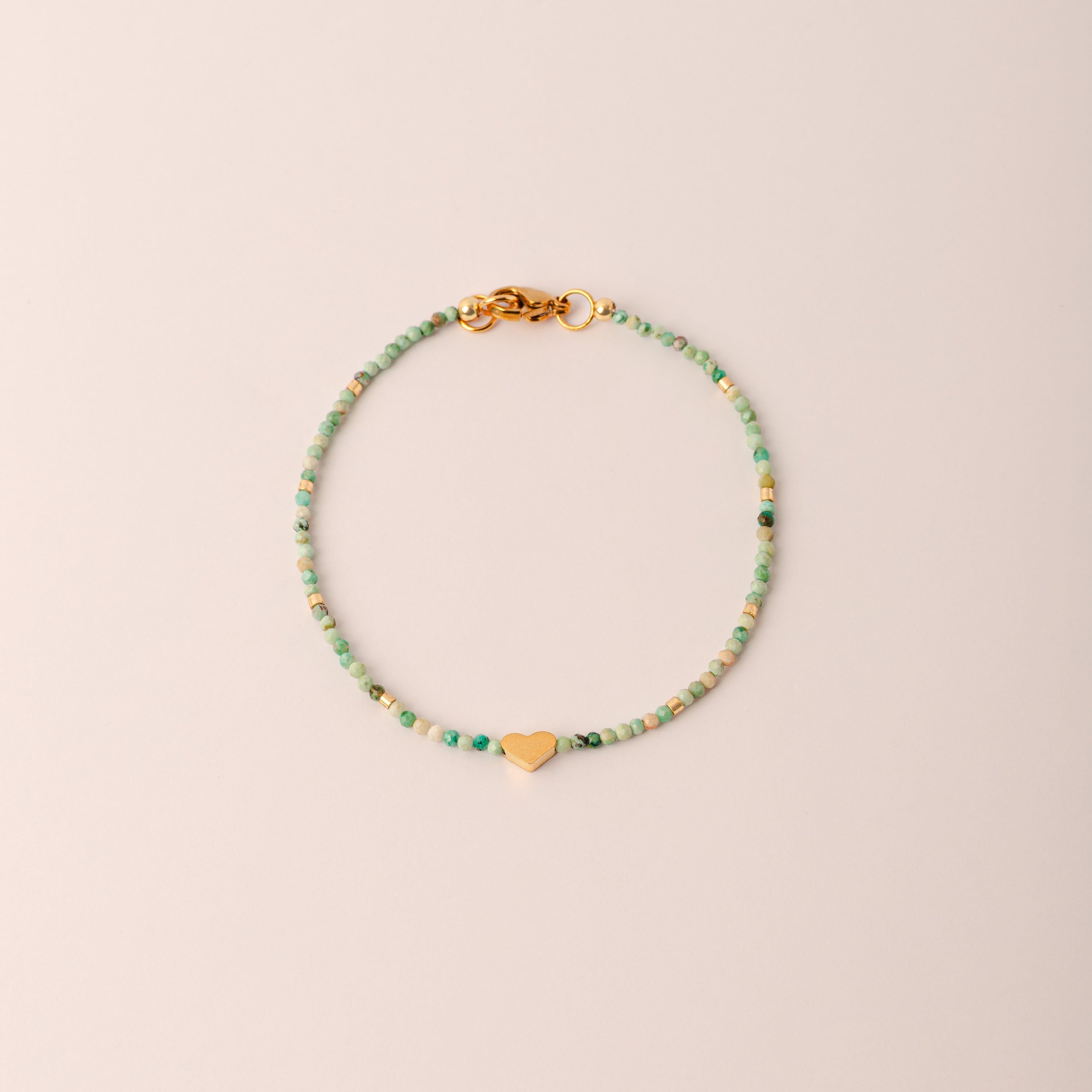Pulsera Vera Nature - Corazón Pasante