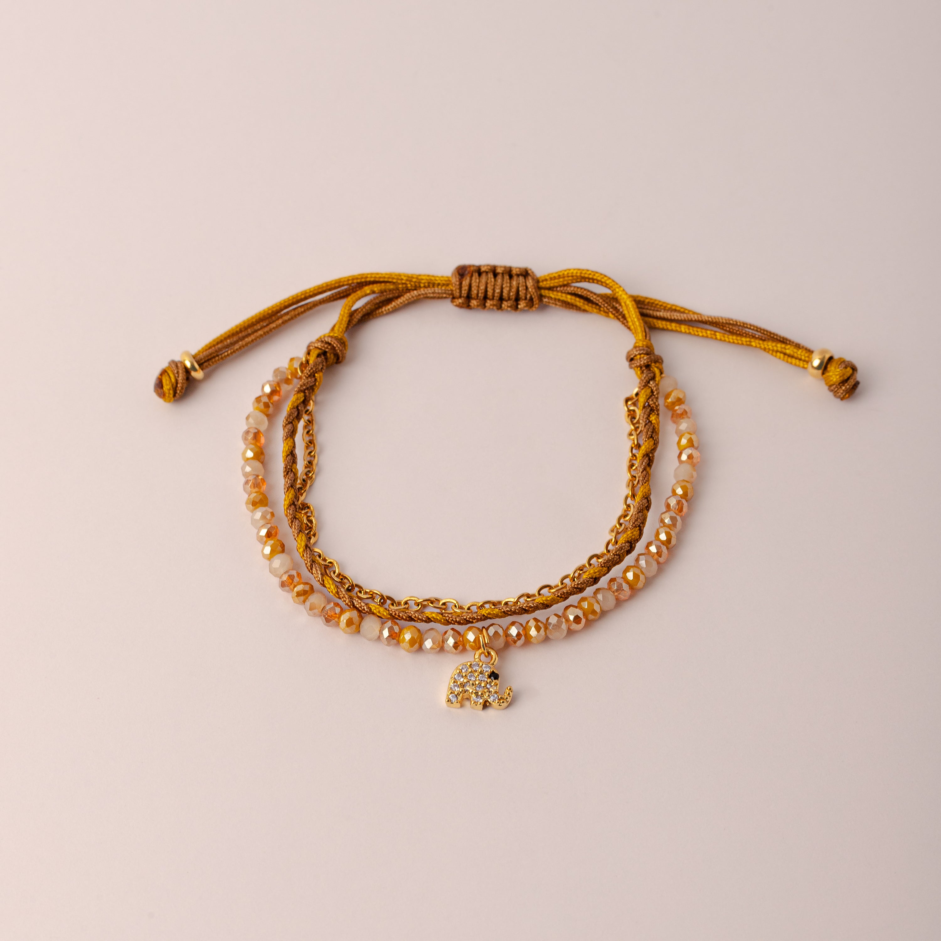 Pulsera Julieta triple Elefante Mini